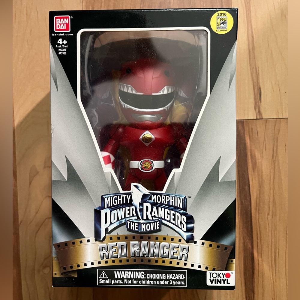 Limited Edition Tokyo Vinyl® Mighty Morphin POWER RANGERS Movie Red Ranger